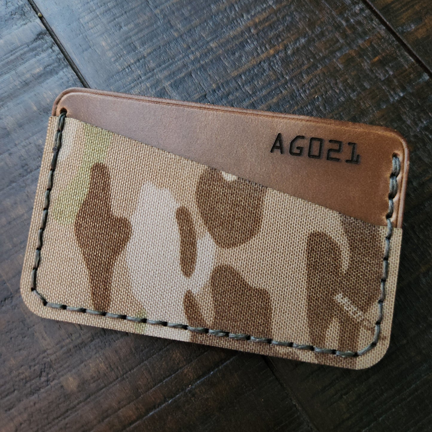 ARID Mfg. Collab cardholder with matching Key Tag