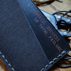 EOD cardholder with face cutout for ID