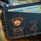EOD cardholder with face cutout for ID