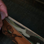 "Going Dark" NODS cardholder with face cutout for ID