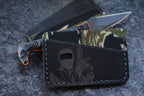 Goon cardholder with face cutout for ID