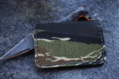 "Going Dark" NODS cardholder with face cutout for ID