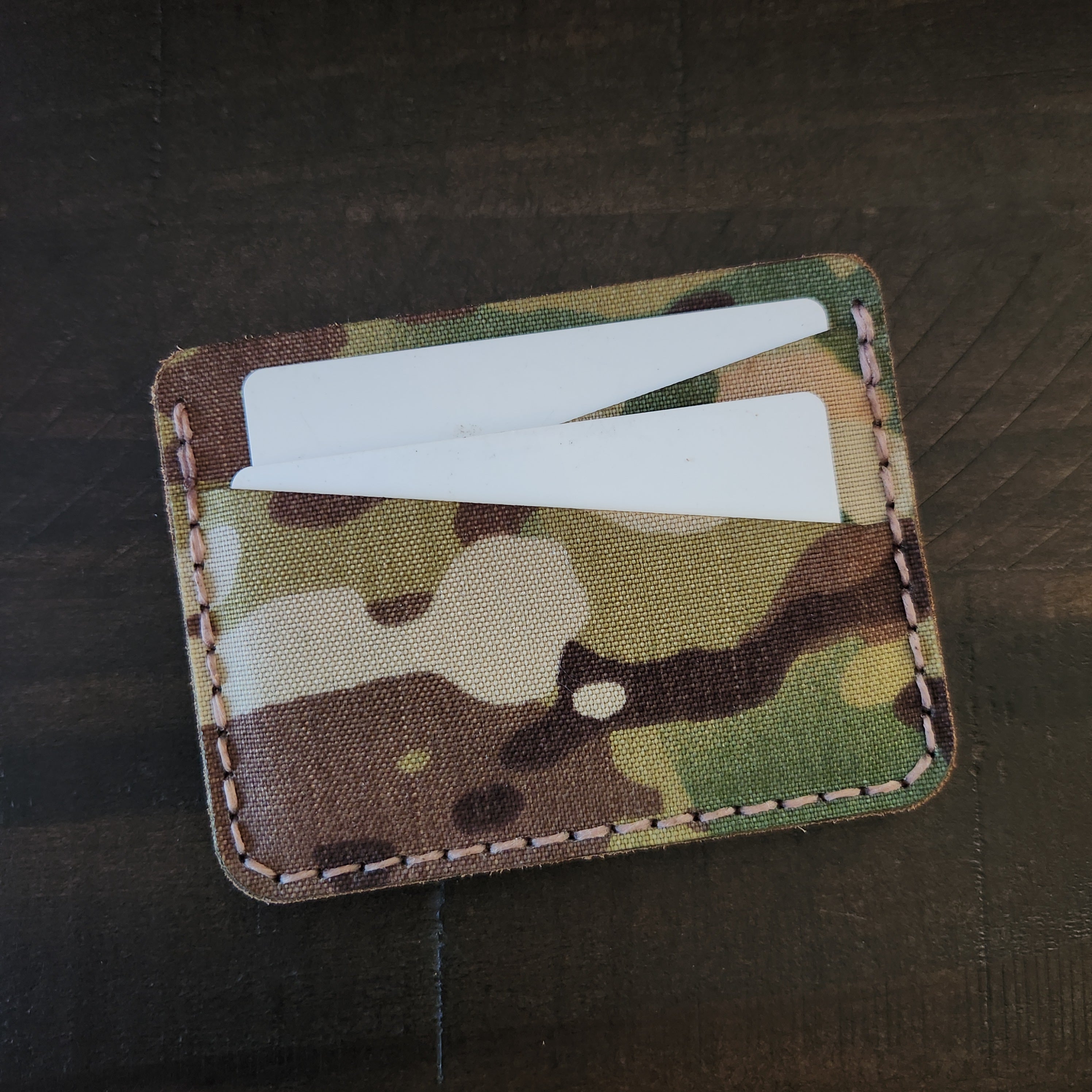 Double-Stack five pocket cardholder
